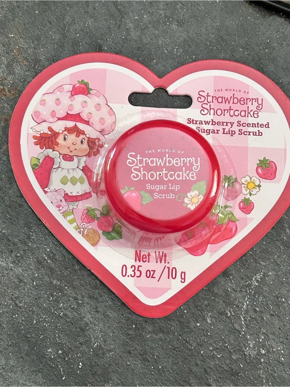 Strawberry Shortcake Sugar Lip Scrub - Pink/Red 2 pack